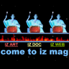 Iz-Art Website von 2000